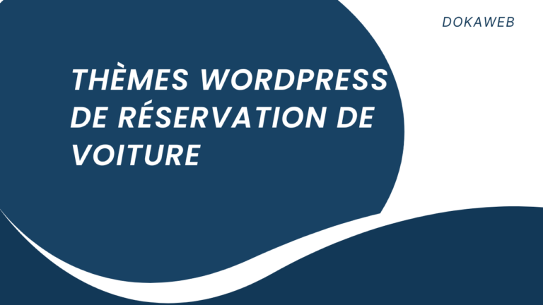 hèmes wordpress de réservation de voiture