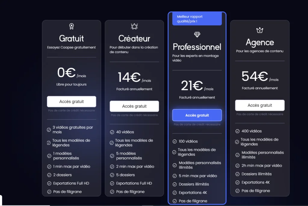 sous titres automatiques IA - CAAPSE